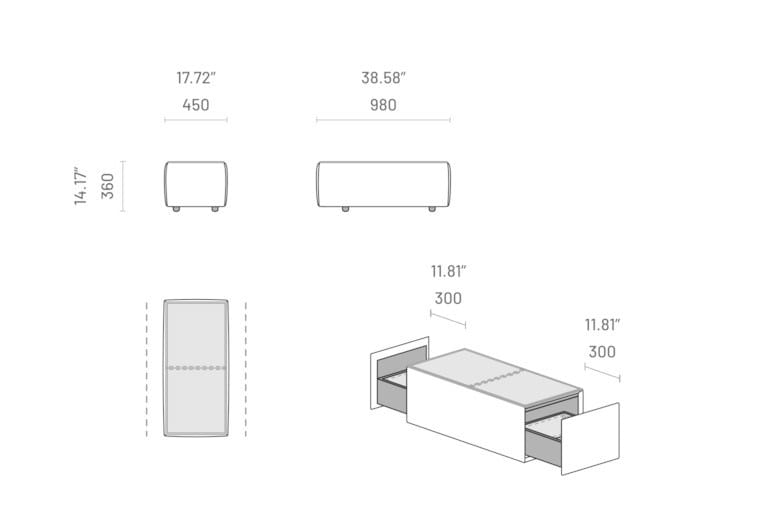 Модульный диван Domkapa EDWARD ARCH-00073709 - Вид №21