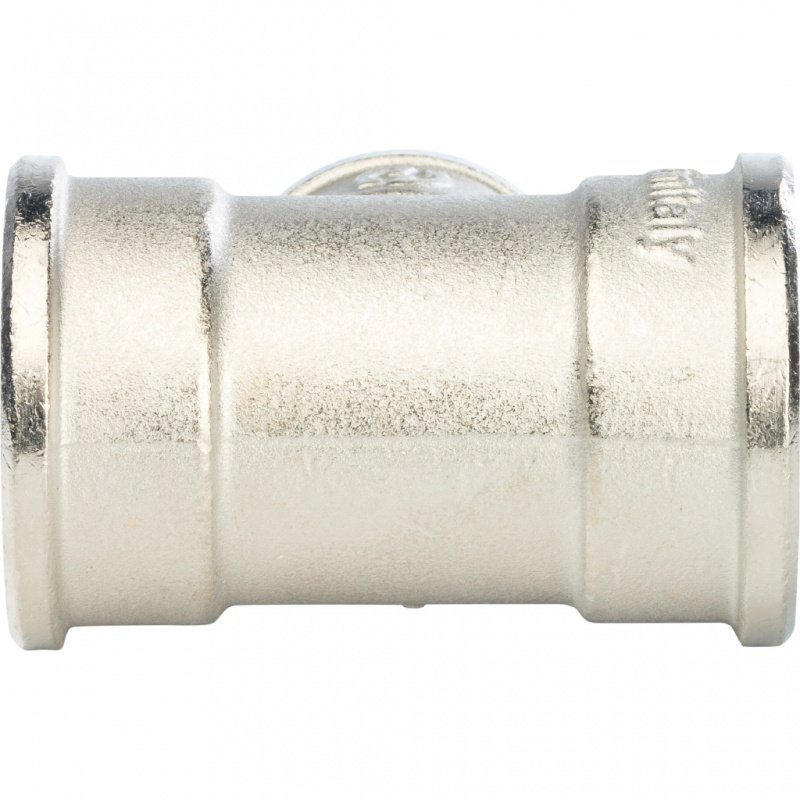 Тройник переходной ВР 1х1/2х1" никель STOUT SFT0022001121 - Вид №2