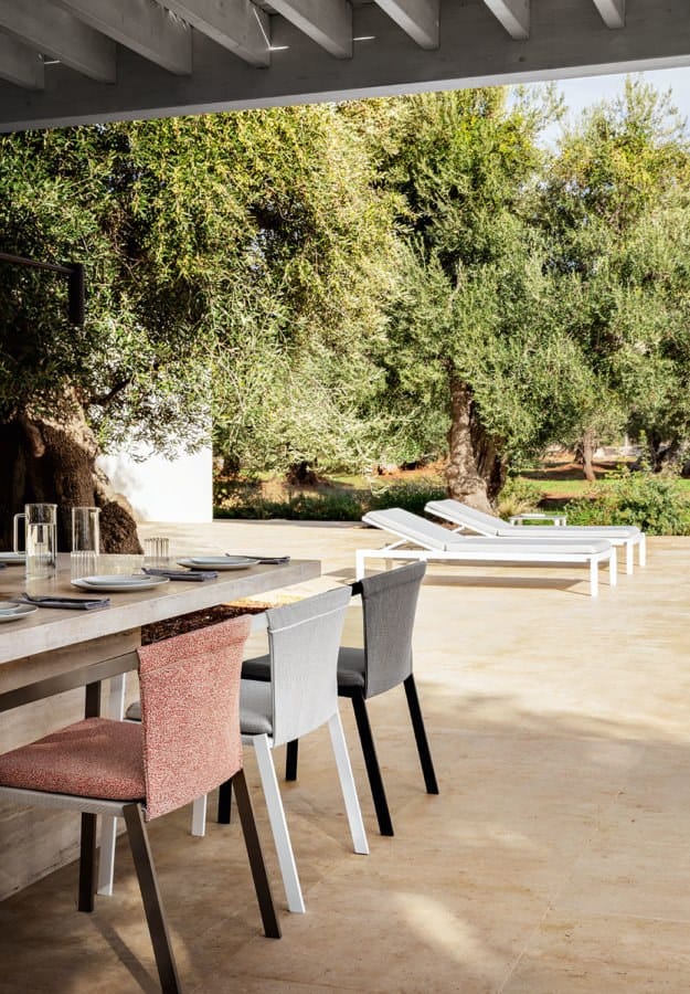 Обеденный стул с алюминиевой спинкой MY YOUR Push ARCH-00004915 - Вид №1