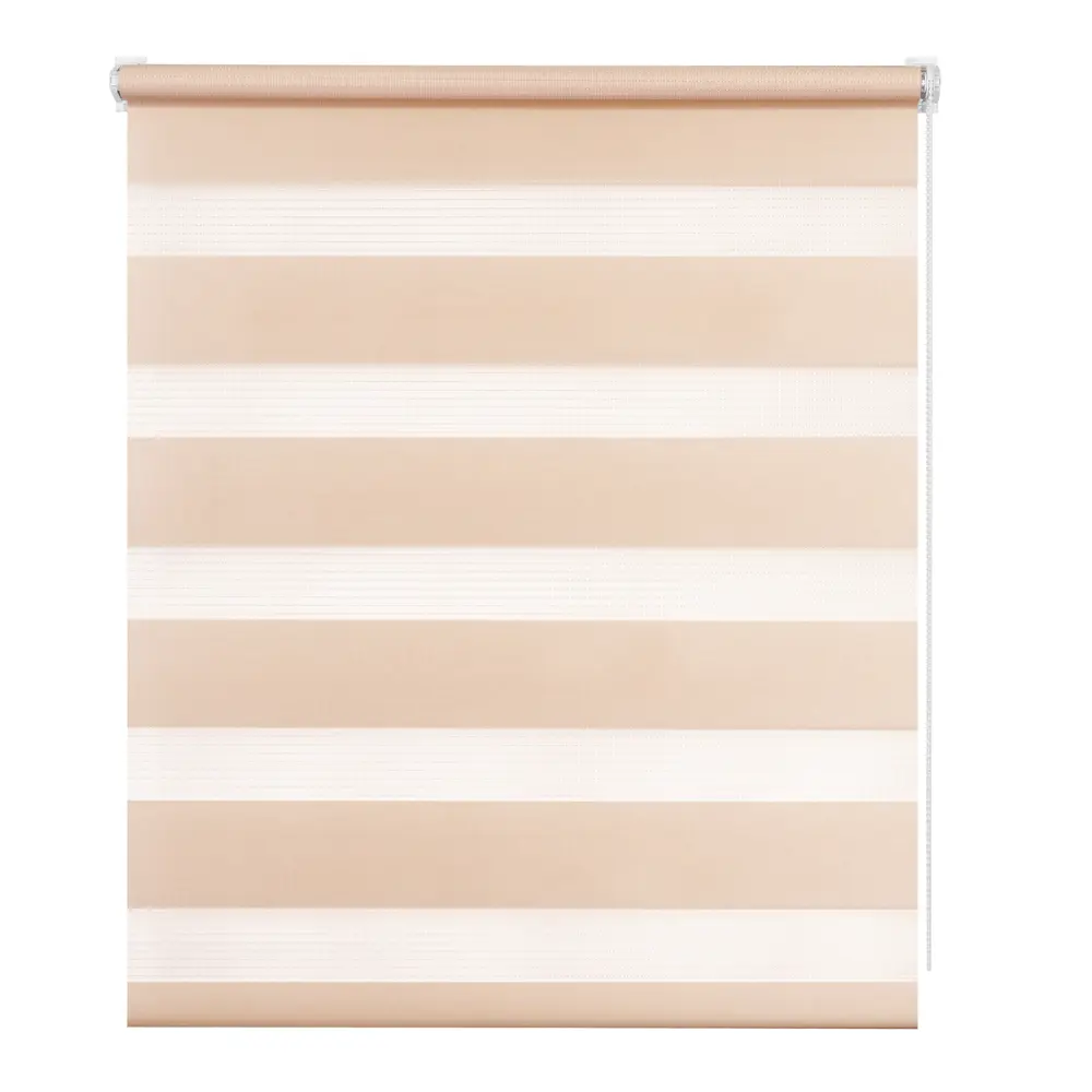 Штора рулонная день-ночь Мелоди 120x190 см пудра MIAMOZA STLM-2111786