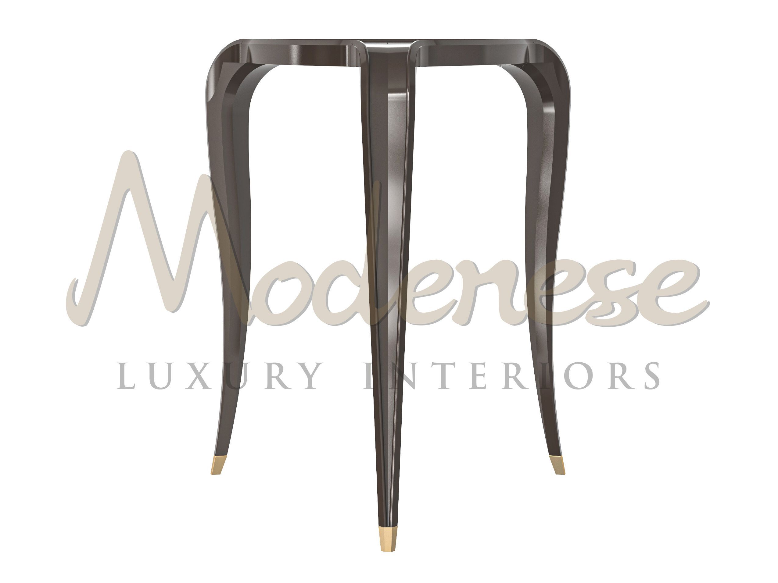 Высокий журнальный столик из бука Modenese Luxury Interiors SAPPHIRE ELEGANCE ARCH-00053415