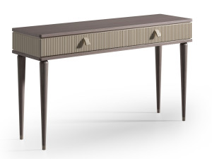 Деревянная прямоугольная консоль с ящиками