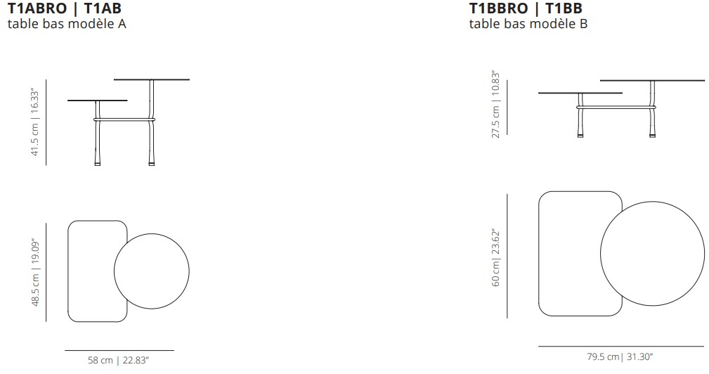 Viccarbe Кофейный столик sun-id-1387434 - Вид №10