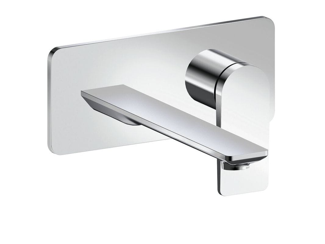 Настенный смеситель для раковины с пластиной CRISTINA Rubinetterie Blade ARCH-00081454 - Вид №1
