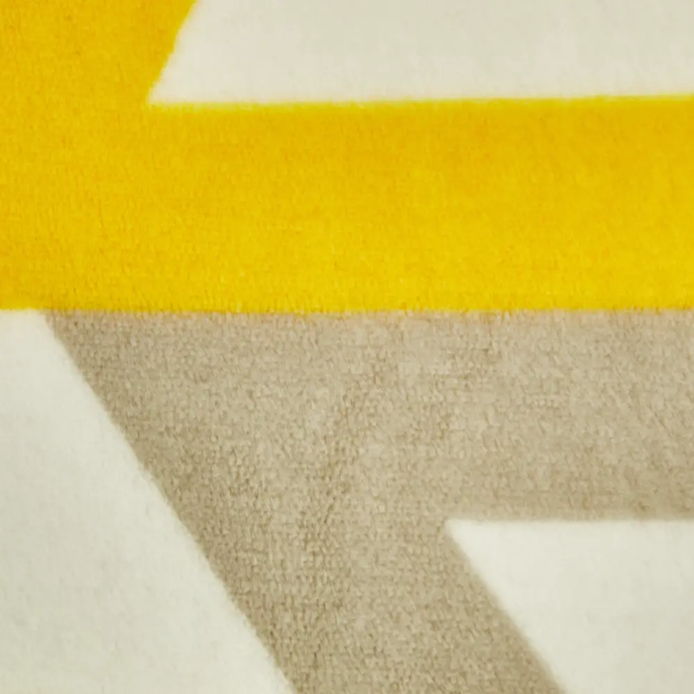 Плед Dilara 150x200 см фланель цвет желто-серый Ardenza Подиум STLM-2105141 - Вид №2