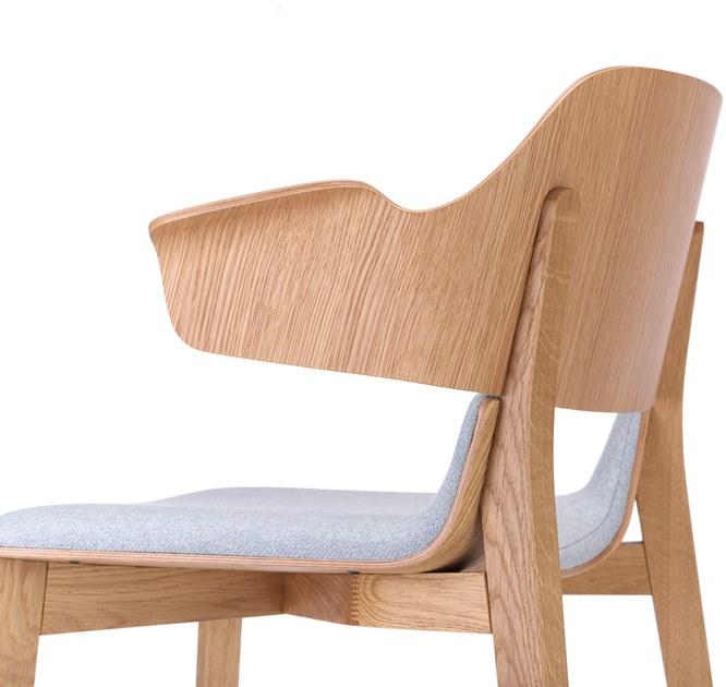 TON Деревянный стул со встроенной подушкой Leaf 323 437 - Вид №3