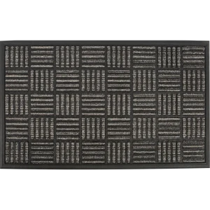 Коврик Inspire Porto Parquet 45x75 см цвет тёмно-серый 82477626 STLM-2182914
