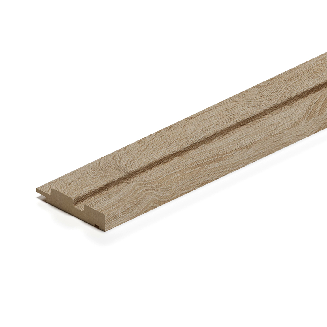 Профиль Финиш МДФ Stella Beats Standart Дуб Сонома 2700x77x16 (упак.4шт.) STSR-211