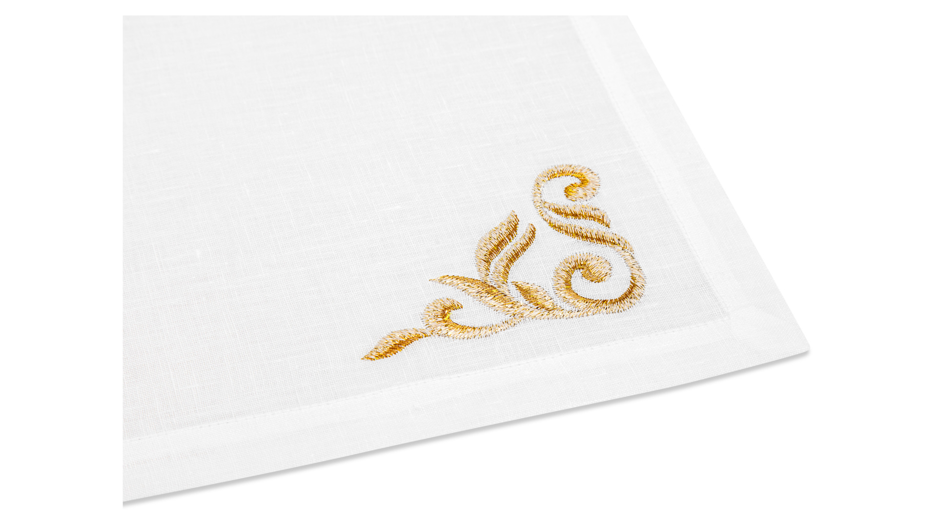 10618384 Weissfee Набор салфеток Weissfee "Монтрё" 45х45см, 6шт Лён  - Вид №1