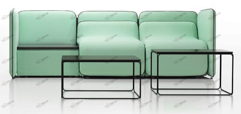 mminterier Секционный модульный диван из ткани Bunker sun-id-1445540