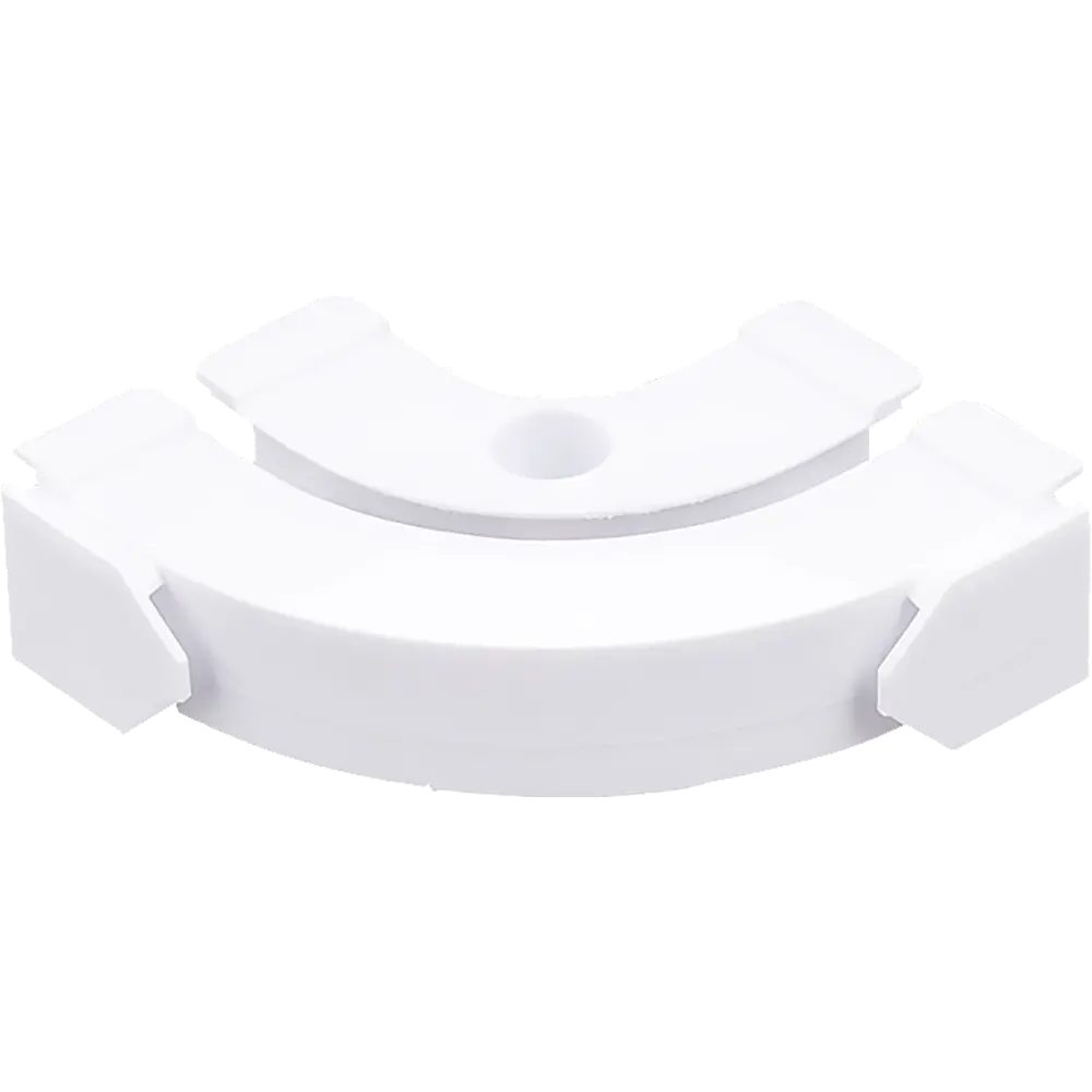 DOMLEGRAND Поворотный соединитель для карнизов - комплект 2 шт, белый 15333414 STLM-1573685