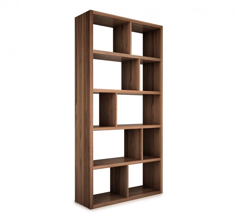 Huppé Открытый книжный шкаф из ореха Swan 4004/5-qs - 4004pqs HUPPE - Вид №3