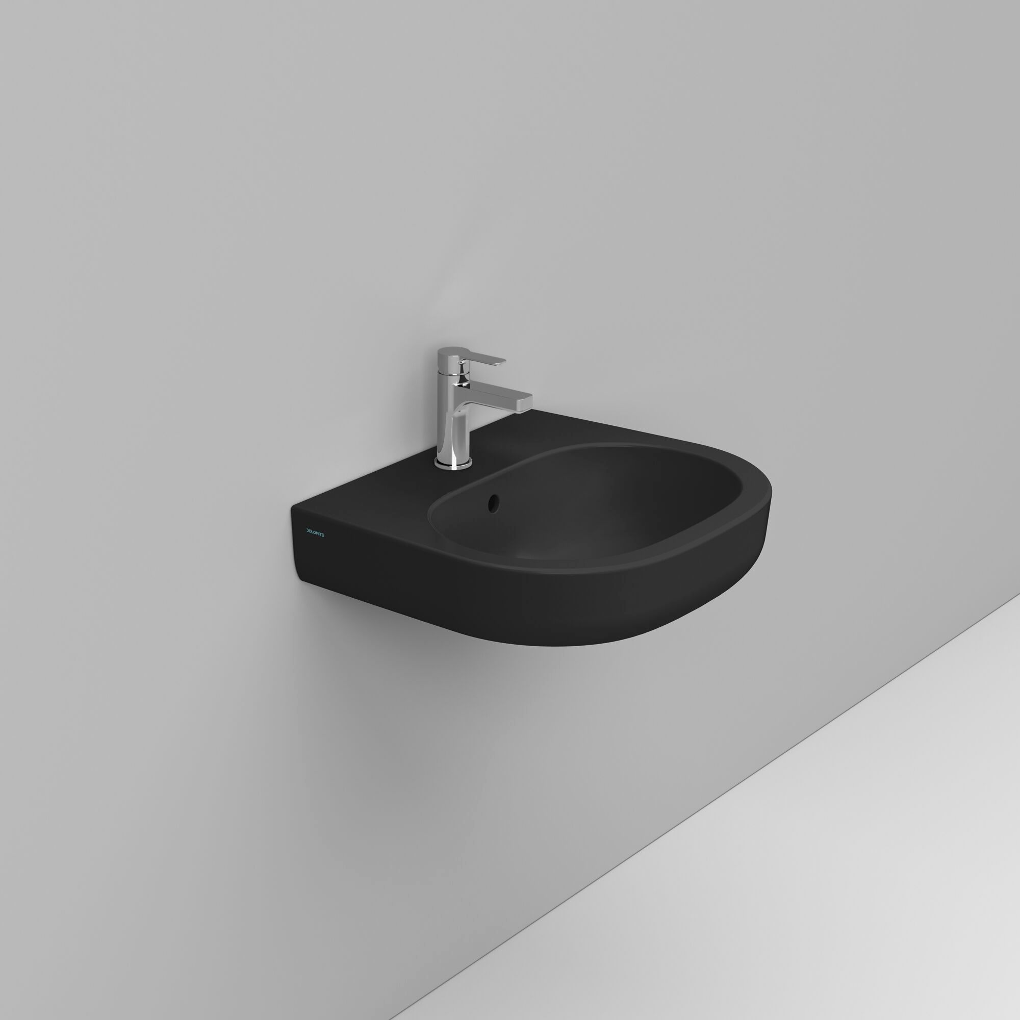 Керамическая подвесная овальная раковина с переливом Ceramica Dolomite мирт ARCH-00068323 - Вид №6