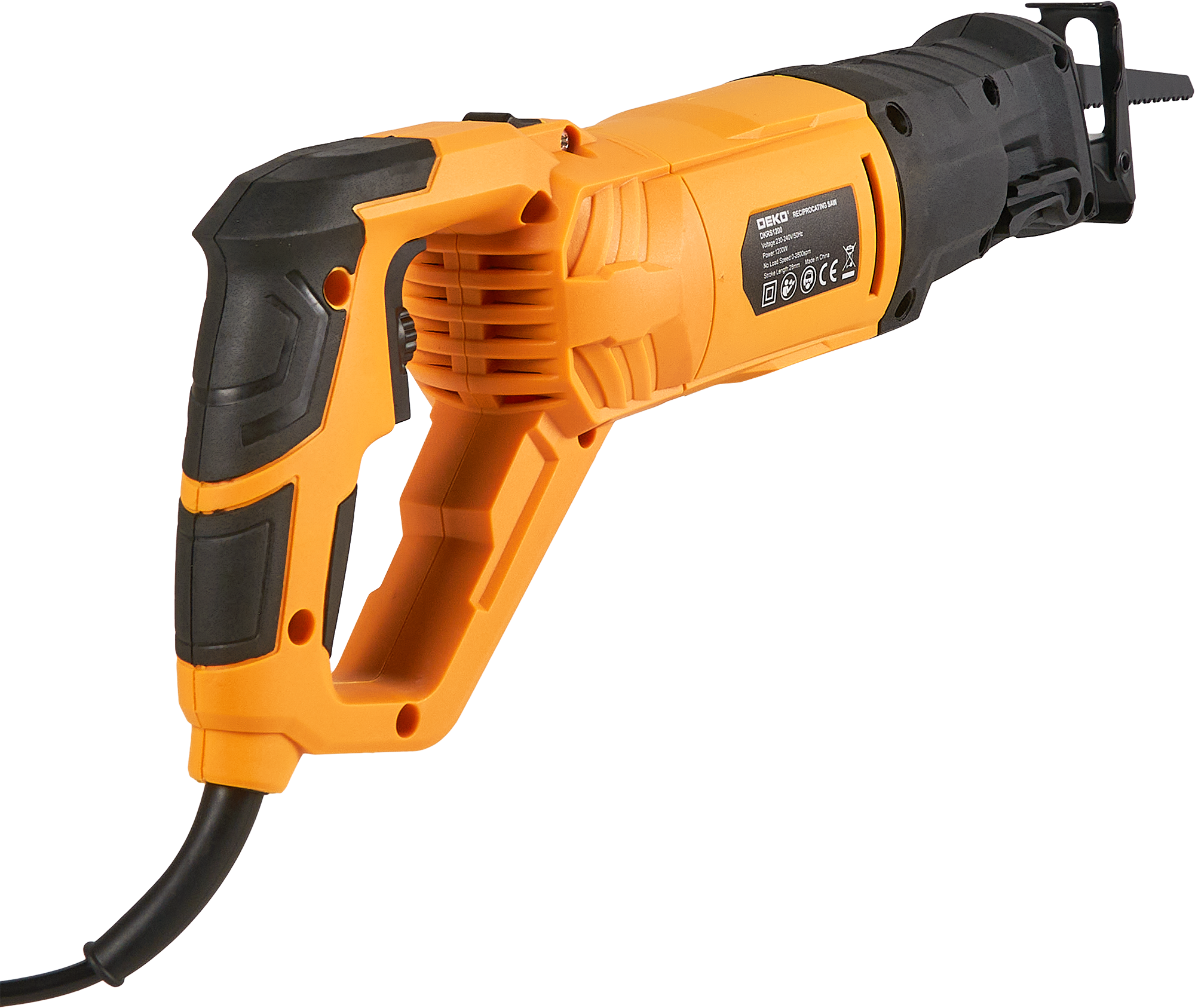 Сетевая сабельная пила DEKO DKRS1200 1200 Вт 88035742 STLM-0076594 - Вид №2