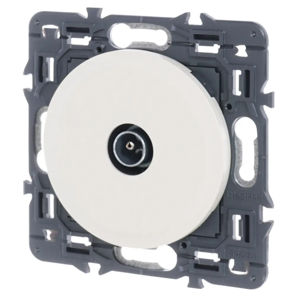 ТВ-розетка Legrand Celiane, простая, цвет бежевый STLM-2115541