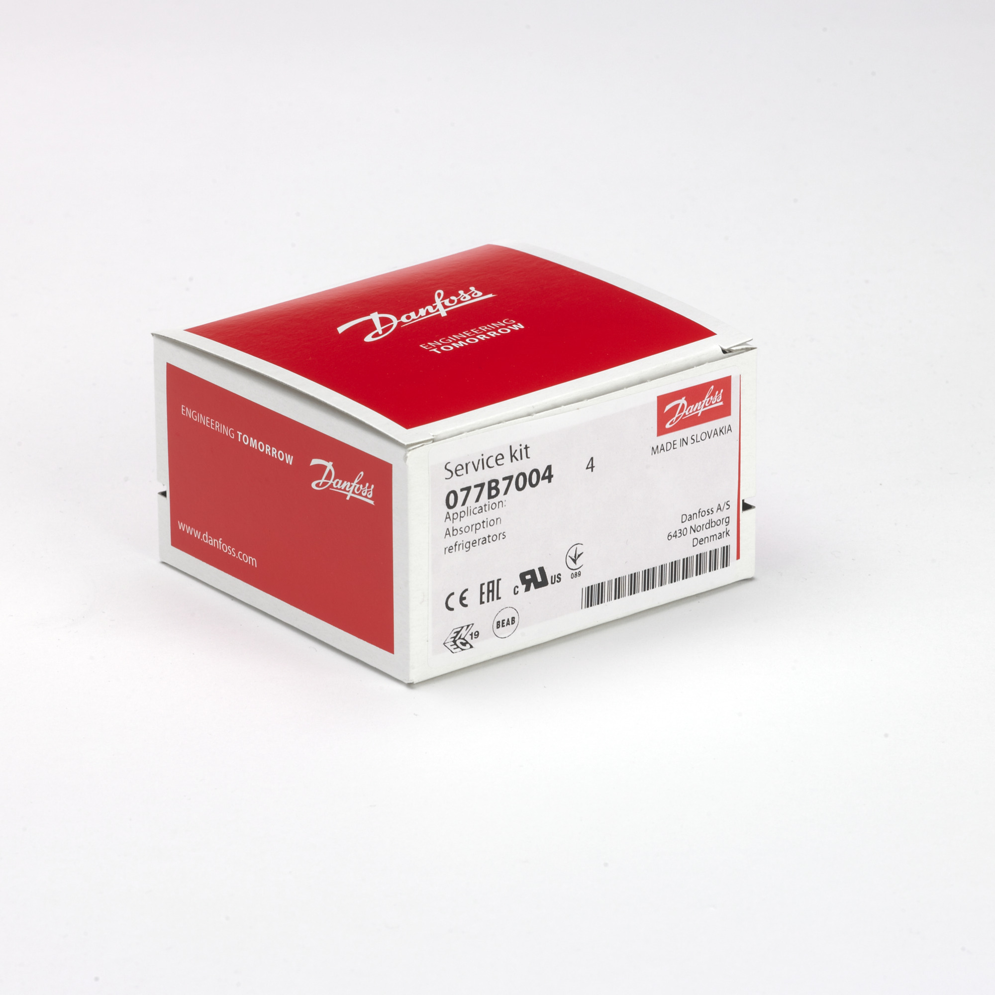 Danfoss Сервисные термостаты бытового и торгового применения 077B SERVICE THERMOSTAT NO. 1 077B7001  - Вид №11