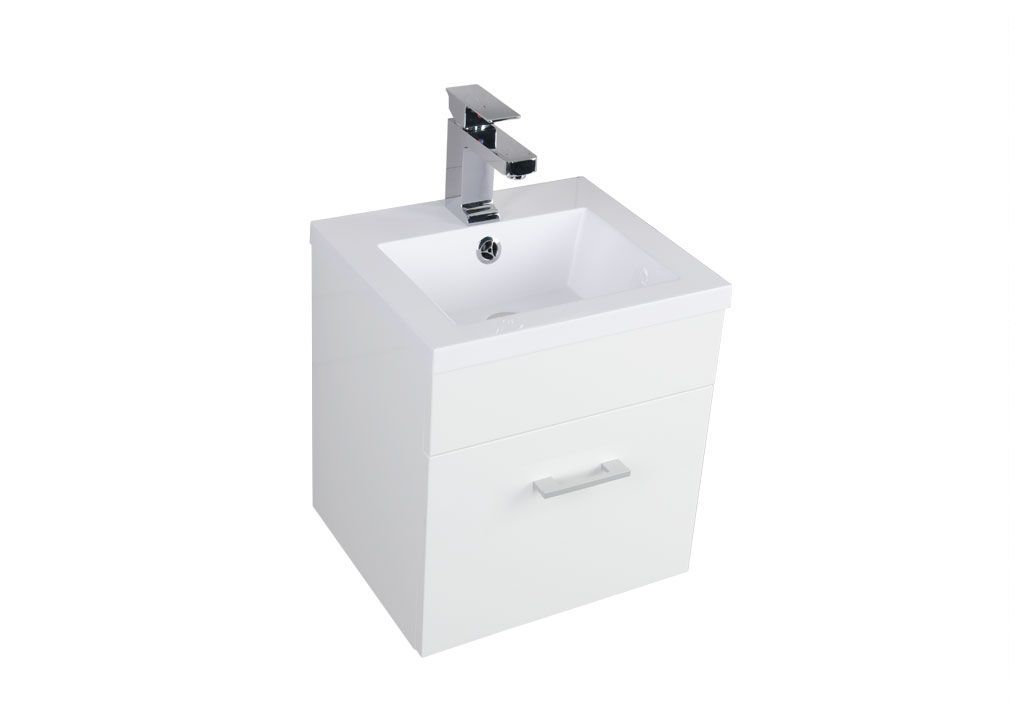 Тумба под раковину Aquanet Нота 40 белый sun-id-275398 - Вид №2