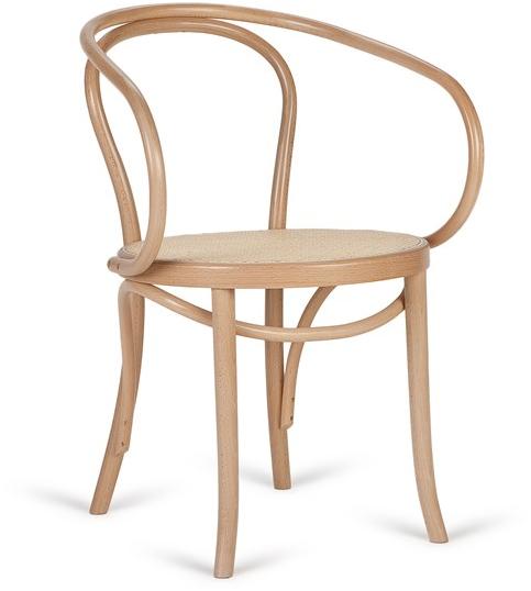 Paged Стул из бука с подлокотниками  B-1840  - Вид №1