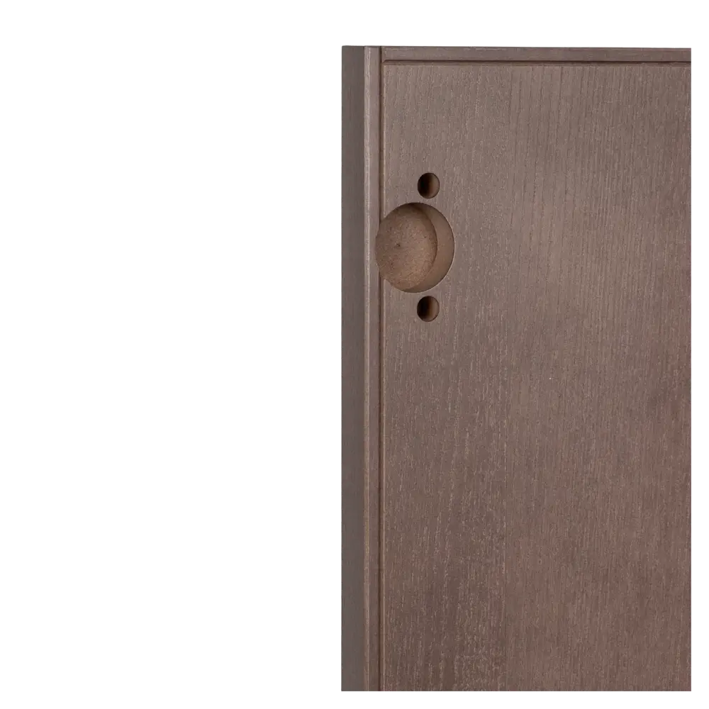 Фасад кухонного шкафа Шуя К 29.7x102.1 см KONSENSA МДФ цвет темное дерево STLM-2177802 - Вид №3