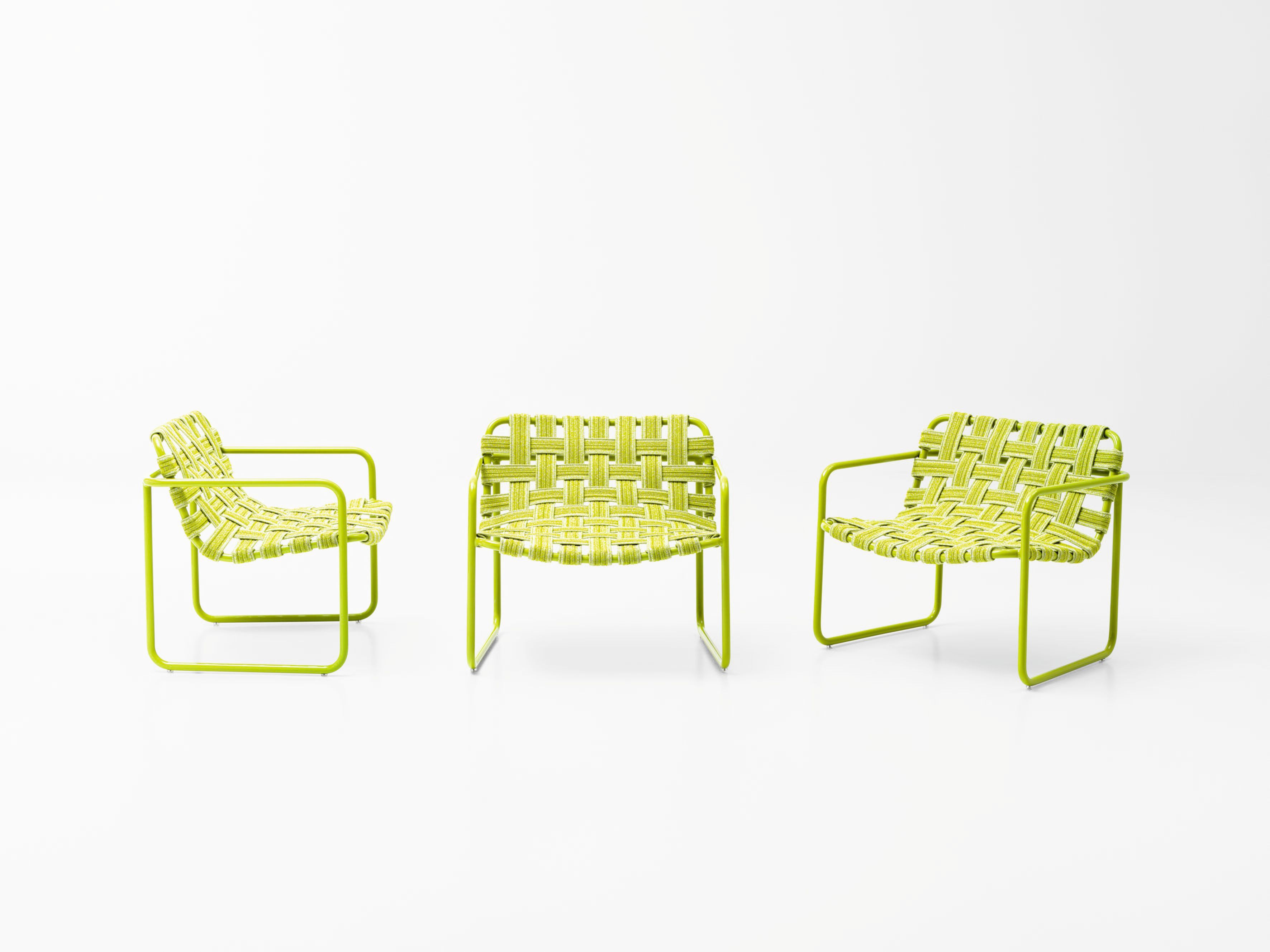 Алюминиевое садовое кресло с порошковым покрытием Paola Lenti Балеарские острова ARCH-00105726 - Вид №1