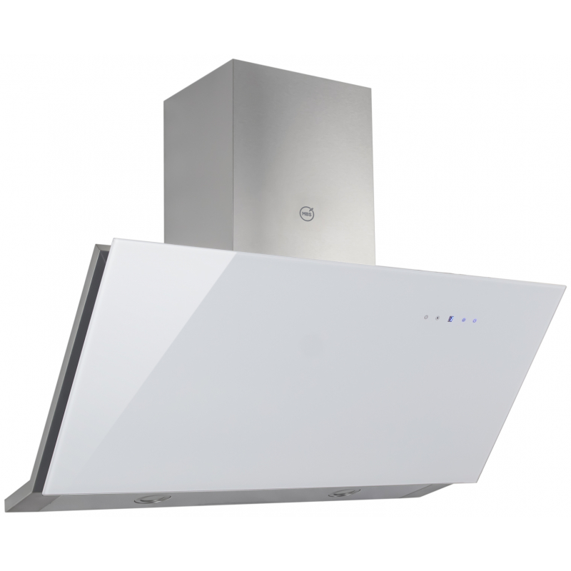 8189825 Вытяжка наклонная MBS ABELIA 190 GLASS белый/белый STDN-0125988