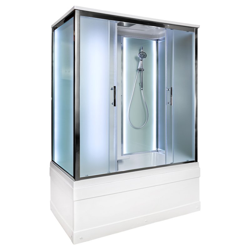 ЕМ1512 L с гм. и эл. Душевая кабина DETO Серия EM ЕМ4516 LED - Вид №20