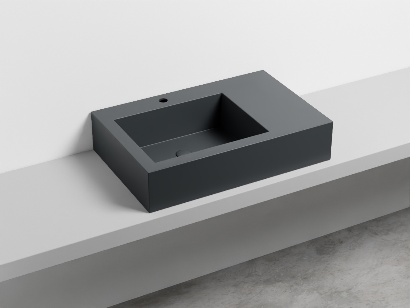 NALAMSX-BA Керамическая раковина с 1-им отверстием, чаша слево cielo I Narcisi Ceramica Cielo