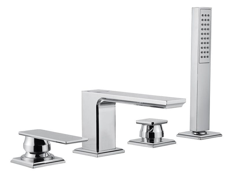 Хромированный латунный кран с 4 отверстиями Bugnatese ателье ARCH-00123100