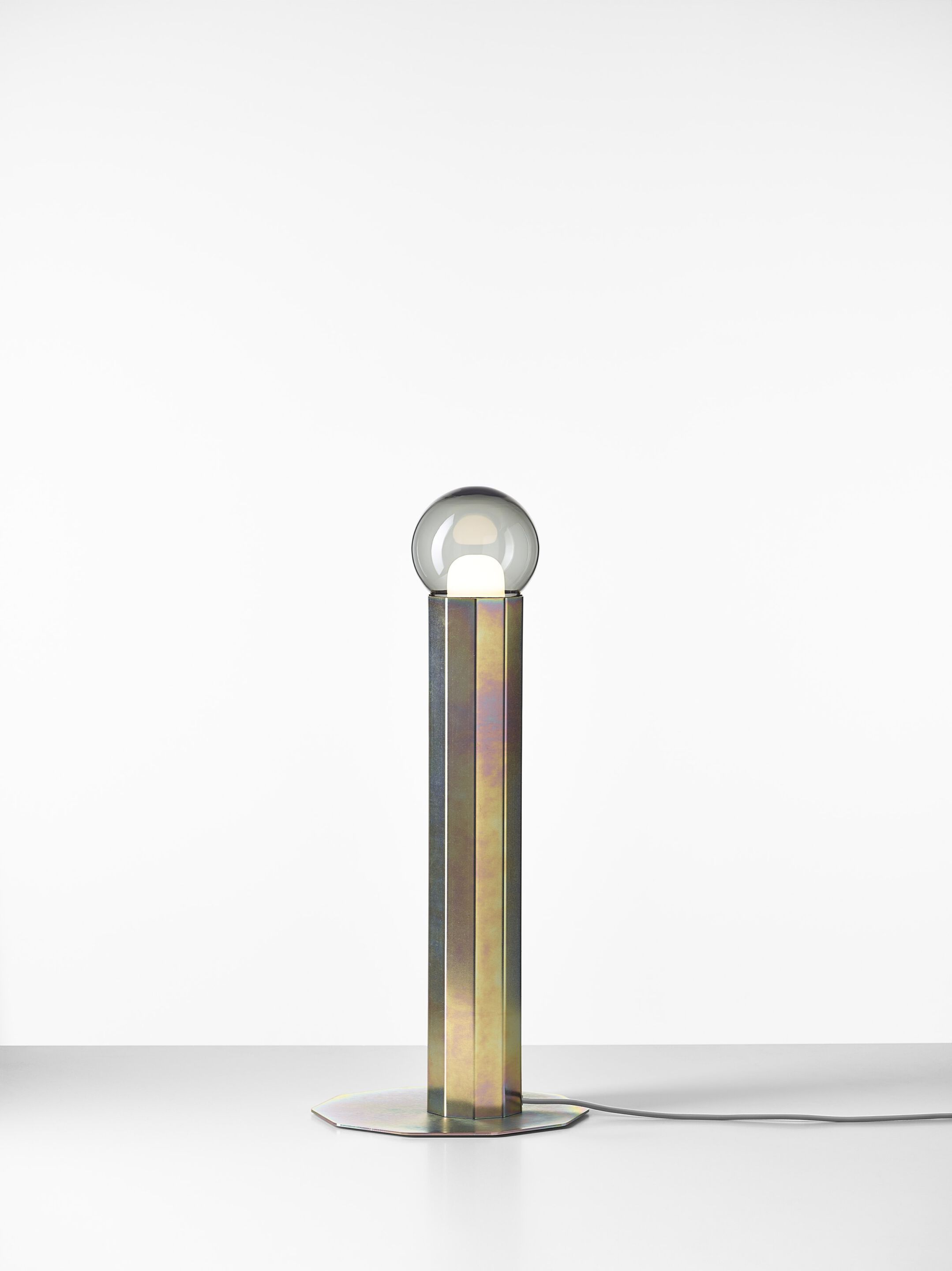 Светодиодный торшер из выдувного стекла и металла BROKIS Prisma ARCH-00031038 - Вид №14