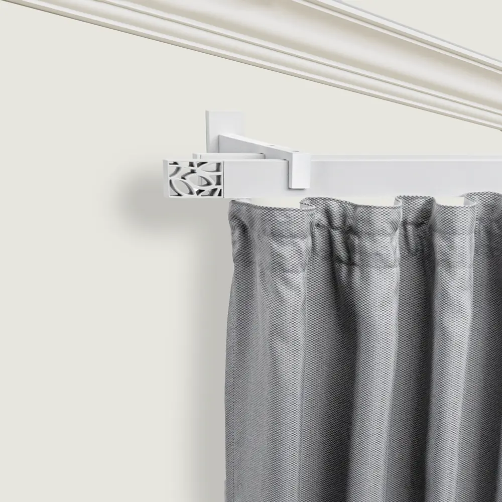 Профиль для карниза Хайтек 160 см алюминий цвет белый ARTTEX STLM-2110322 - Вид №4