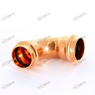 Угол 90° пресс 28 медный IBP P500202800000