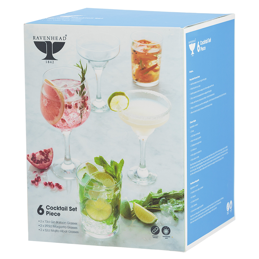 R0041.638 Набор из 6 бокалов для коктейлей entertain Ravenhead  - Вид №4