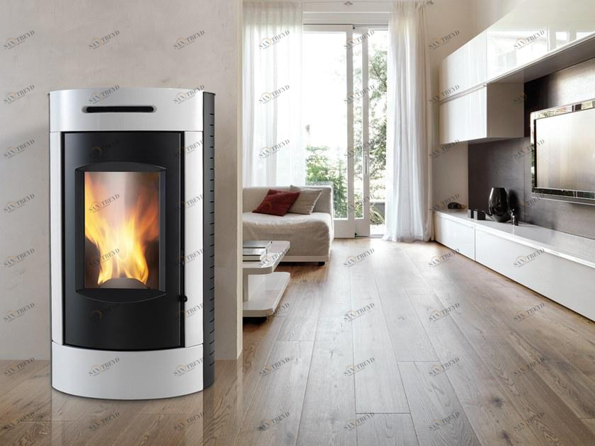 CAMINETTI MONTEGRAPPA Настенная печь на стальных гранулах Tour sun-id-1405482