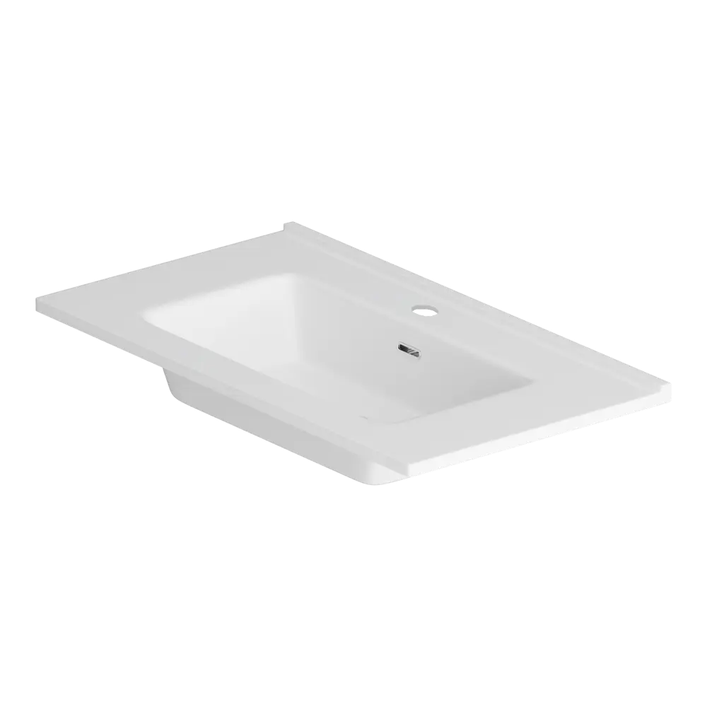 Раковина AM.PM Struktura для тумбы 80 см в белом цвете 86746440 STLM-0071204 - Вид №3