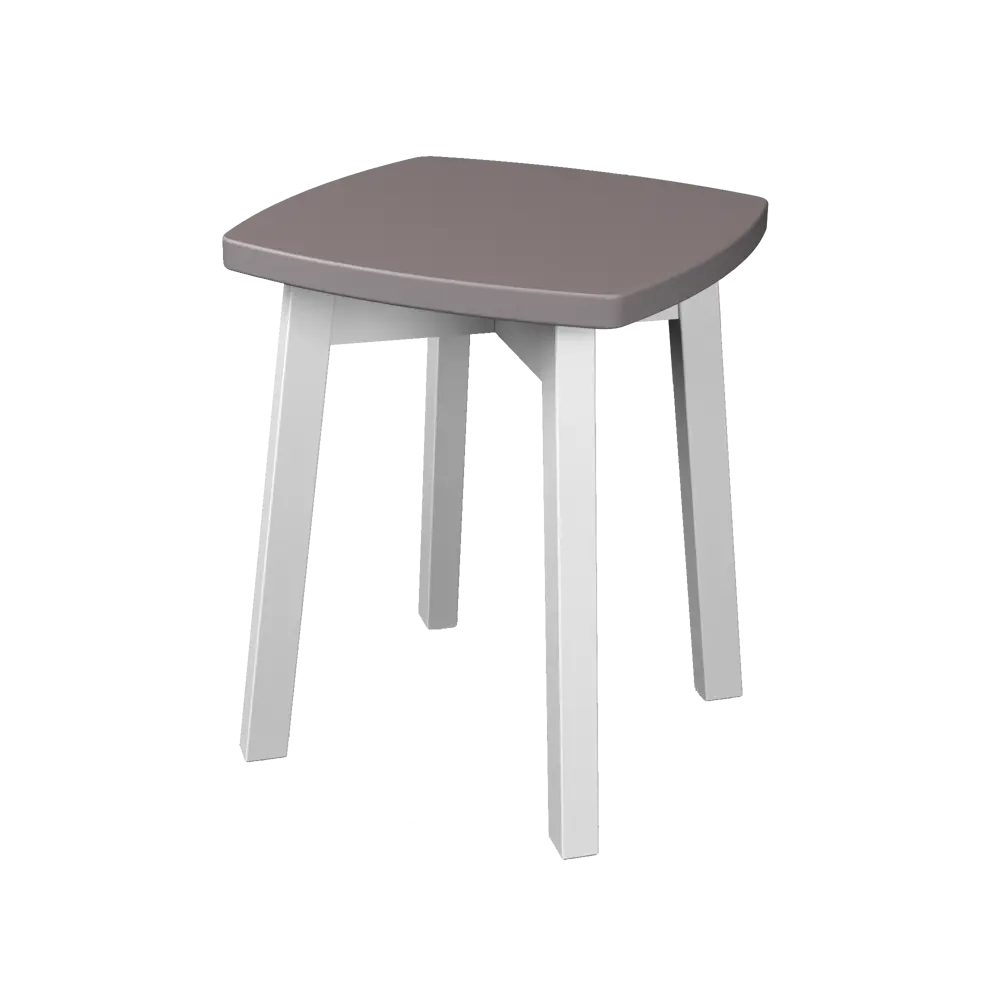 Каркас для табурета Гавр Delinia 33x33x41.5 см 42 см дерево цвет белый STLM-2063073 - Вид №4