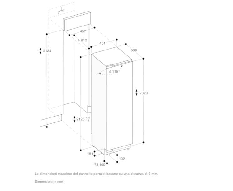 Встраиваемый морозильник GAGGENAU серия 400 ARCH-00125242 - Вид №4