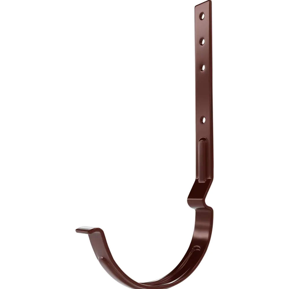 Держатель для желоба D125 мм цвет коричневый ВЕГА STLM-2204518