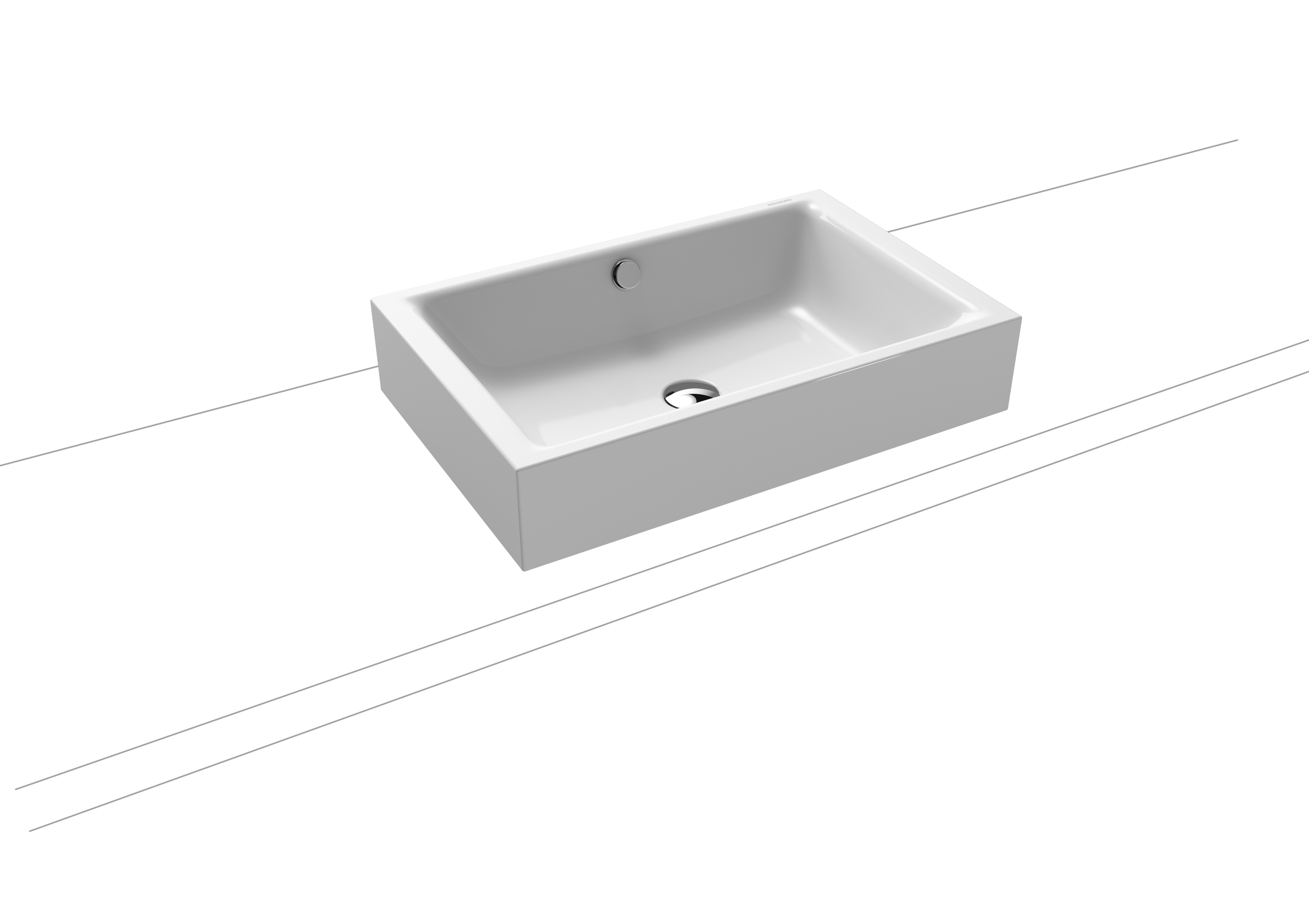 Умывальник KALDEWEI Сталь эмалированная 3176 178 черный 31763083178 - Вид №1