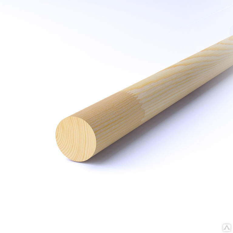 83850941 Поручень круглый сращенный хвоя сорт Экстра 47х20х3000 мм STLM-0044957 Santreyd