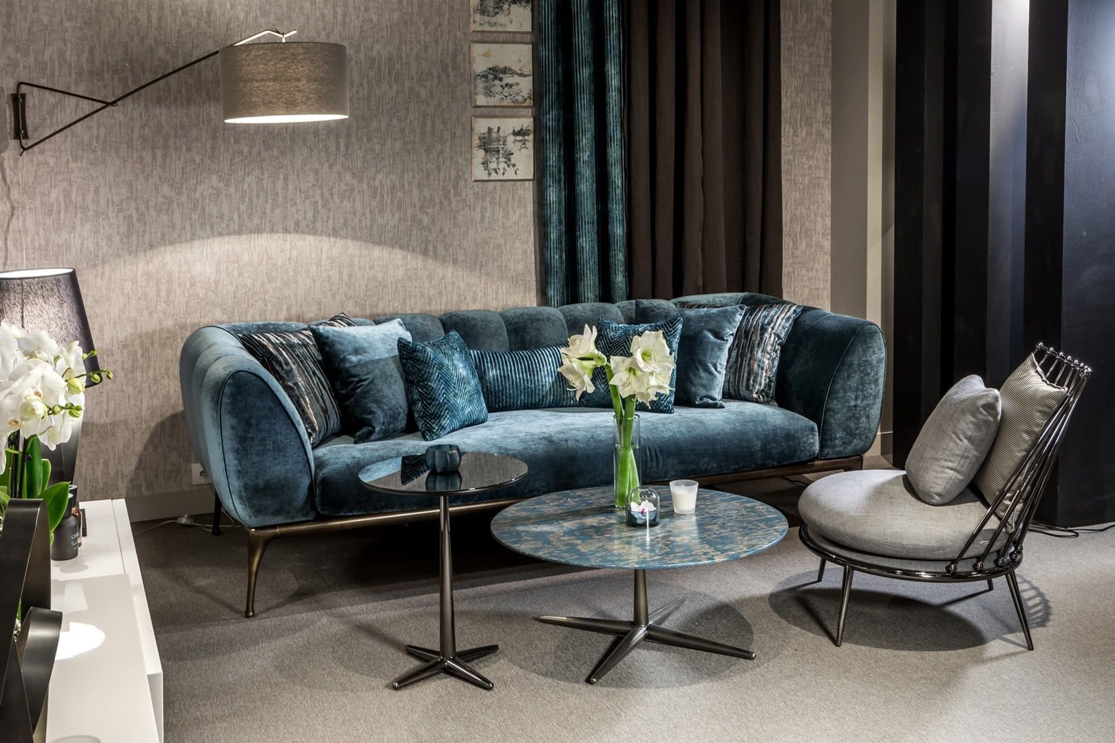 Круглый деревянный журнальный столик для гостиной Cantori ARCH-00032307 - Вид №5