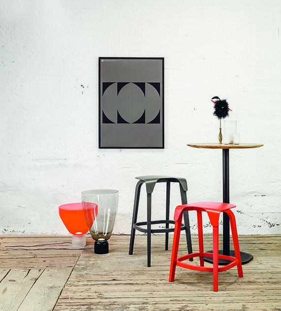 TON Высокий деревянный табурет Leaf sun-id-1348473 - Вид №4