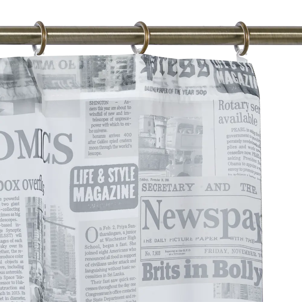 Тюль на ленте «Пресса» 250х260 см ТОРГОВЫЙ ДОМ ТЕКСТИЛЬ STLM-2192506 - Вид №5