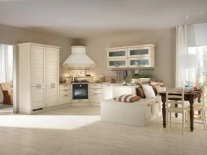 Cucine Lube Ясень маринованный кухонный с ручками Claudia