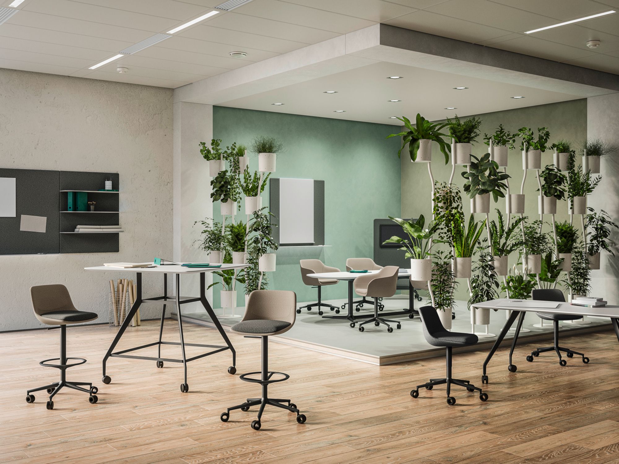 5 спиц поворотный офисный стул с колесами Brunner crona ARCH-00150675 - Вид №1