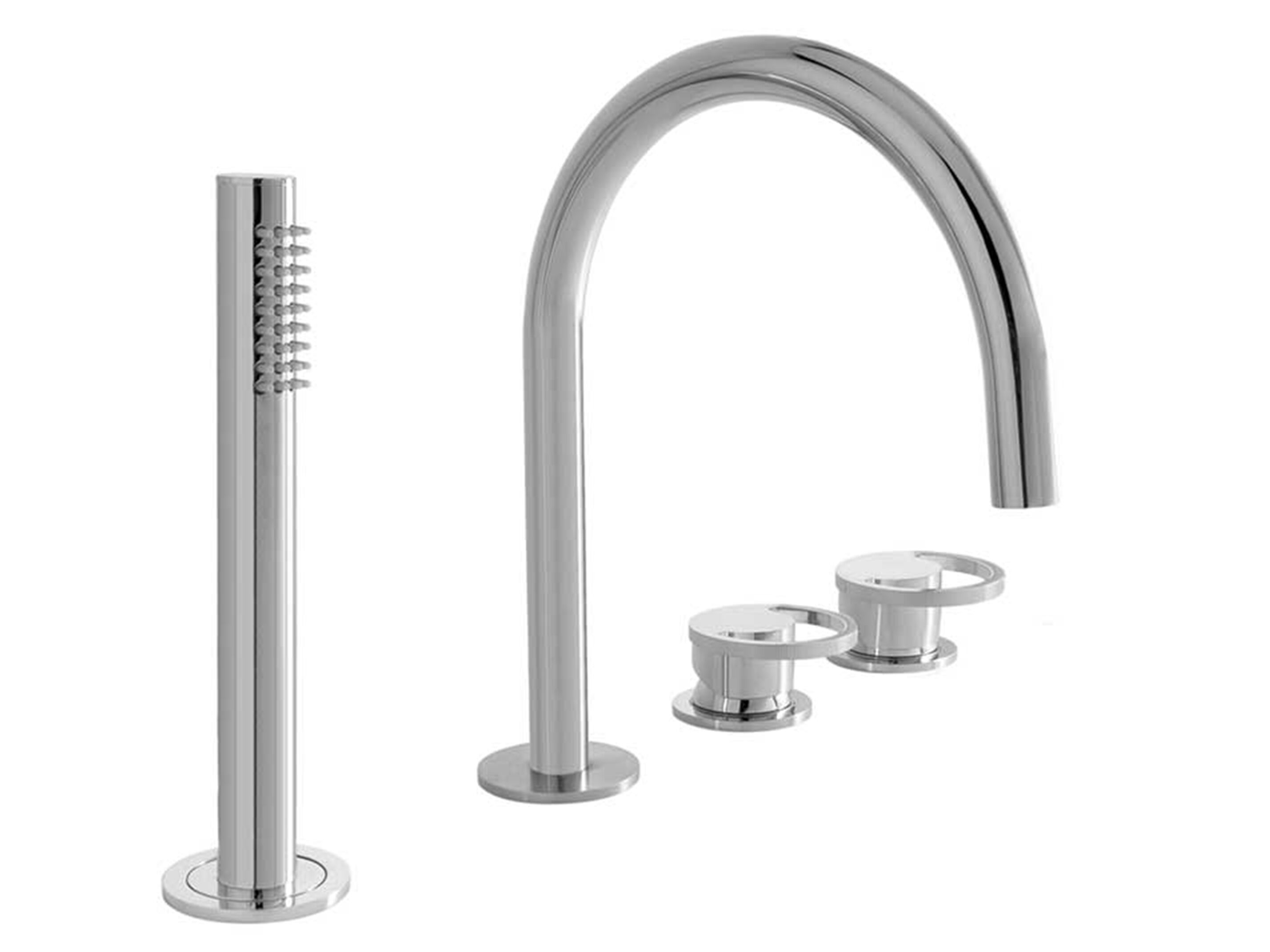 Смеситель для ванны с ручным душем QD Magistro Lab Smile ARCH-00000860 - Вид №1