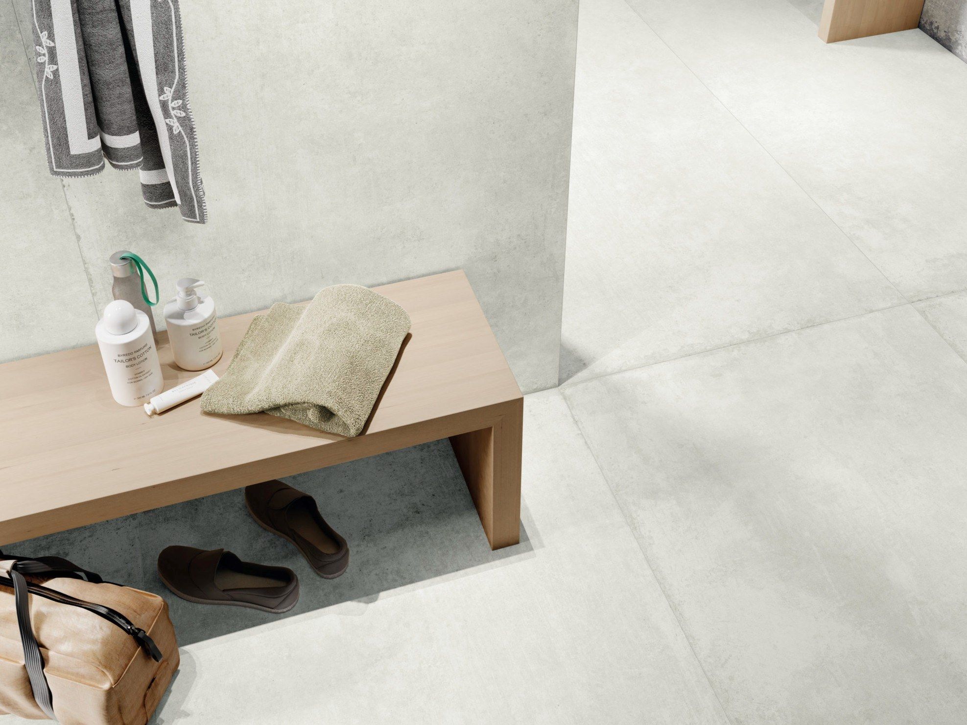 Пол / облицовка керамогранита для внутреннего и наружного применения с эффектом цемента FMG MaxFine Walk on ARCH-00060102