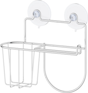 GHI 115 Держатель освежителя воздуха и туалетной бумаги для крепления на вакуумных присосках SORCOSA Deco