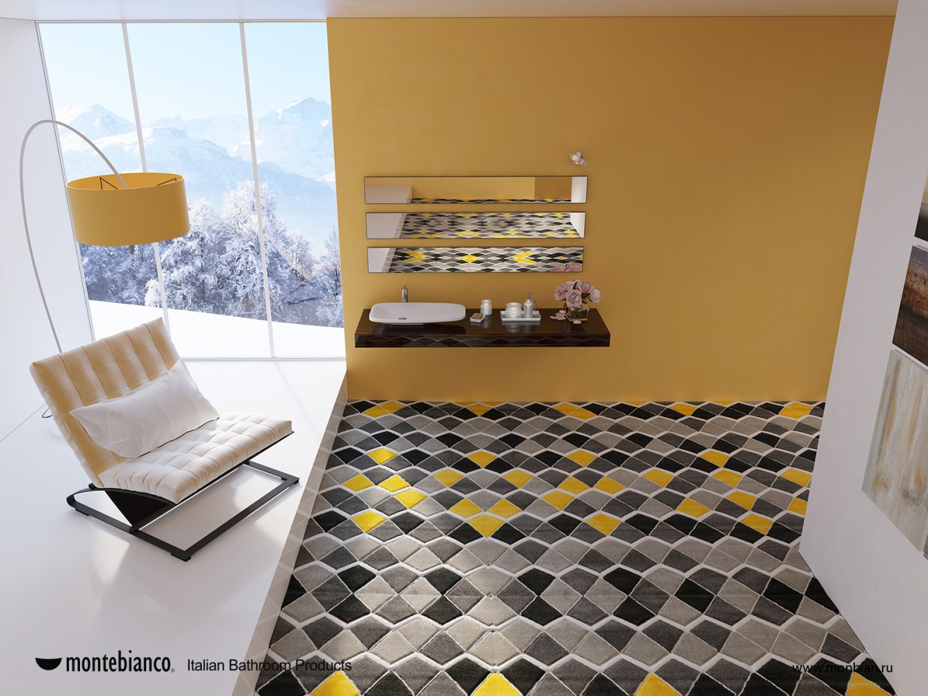 13172 Раковина Montebianco Tuscany Santreyd - Вид №6