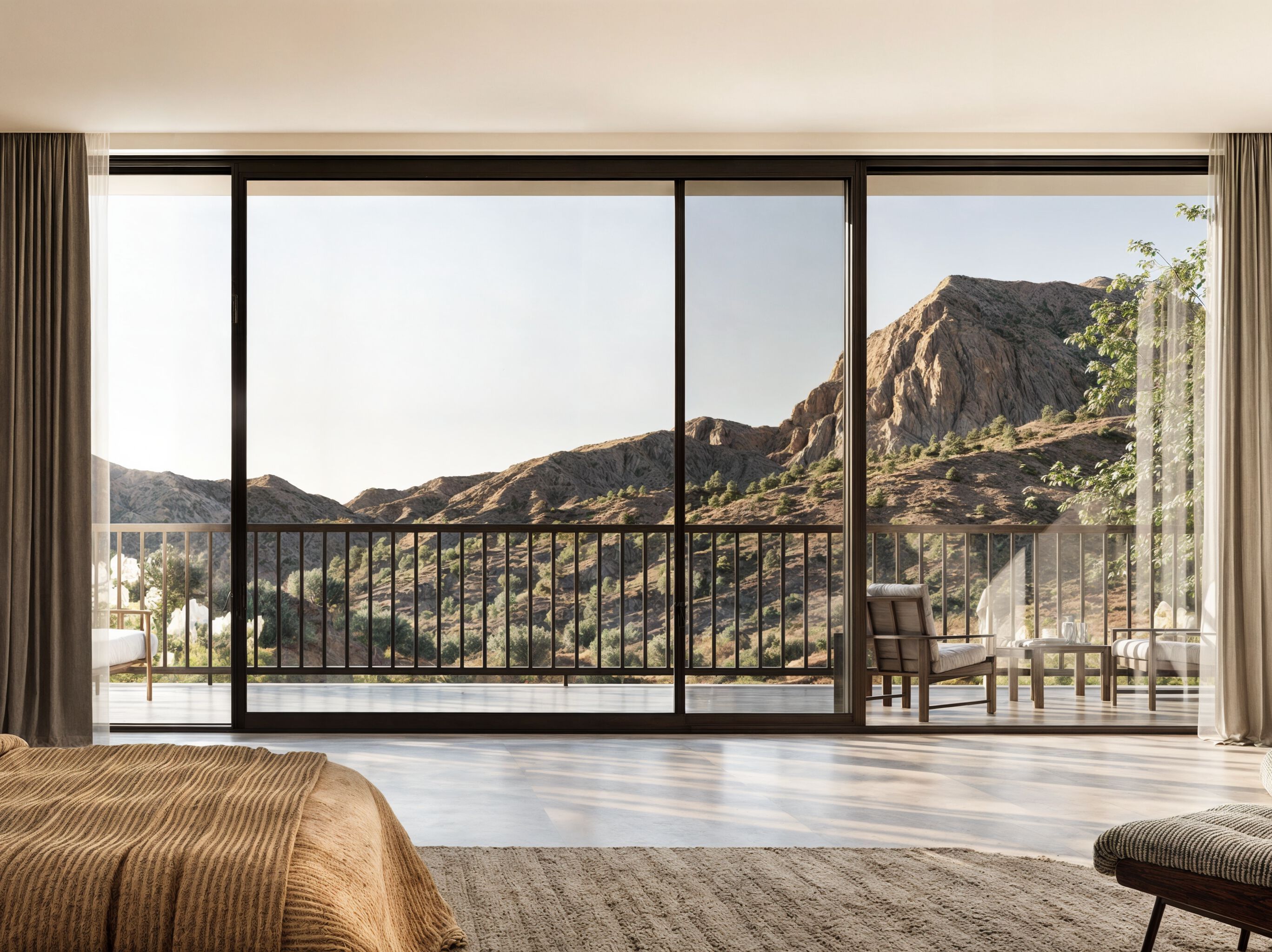 Раздвижные окна с тройным остеклением Reynaers Aluminium MasterPatio ARCH-00021518