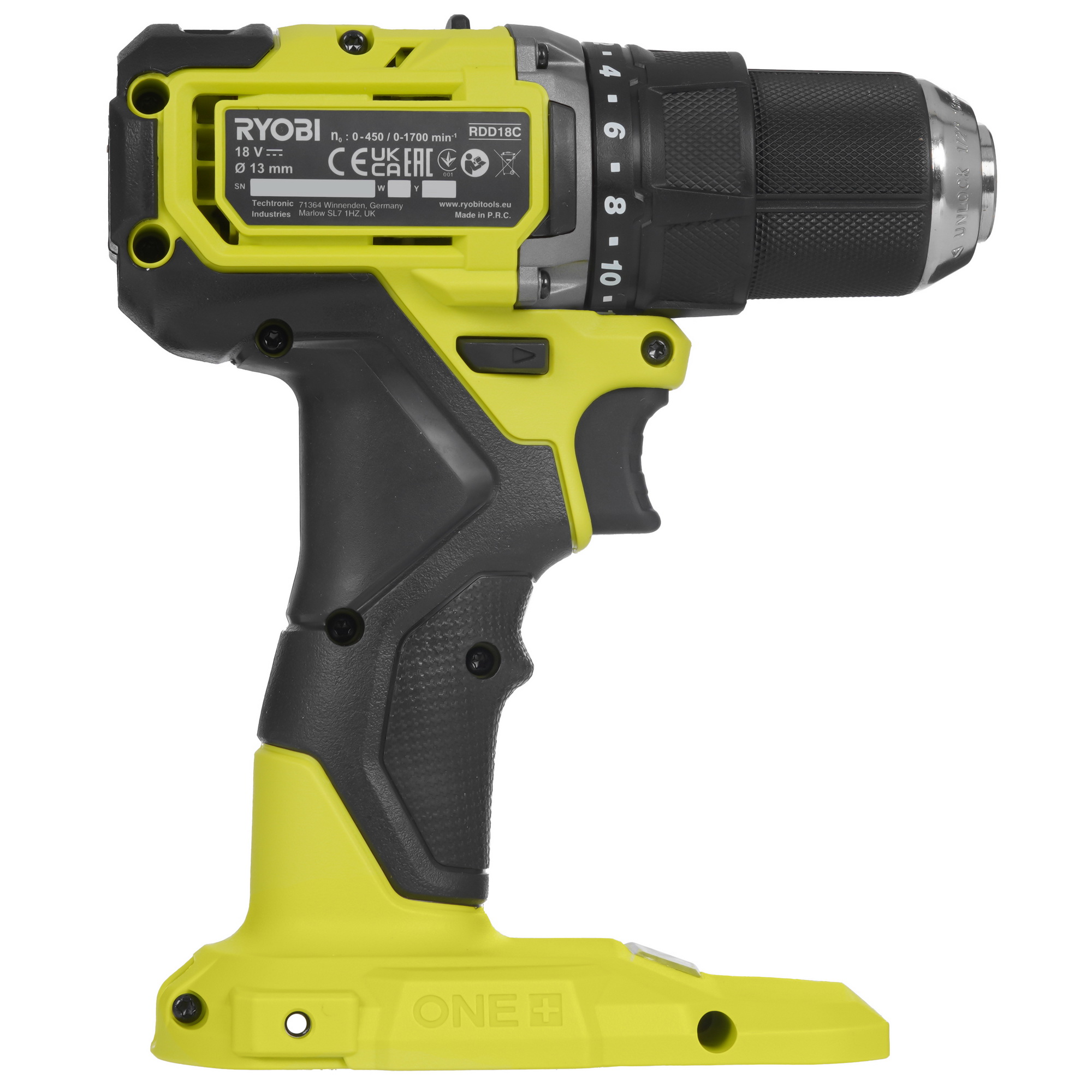 Дрель-шуруповерт Ryobi ONE+ HP RDD18C-0 ONE+ 18V  , Без ЗУ, Без АКБ 5360056 STDN-0083296 - Вид №1